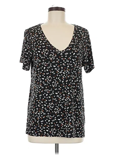 Pre-owned Market & Spruce Short Sleeve T-shirt In Black