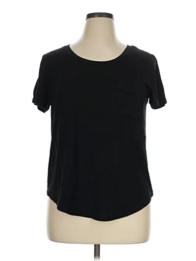 Pre-owned Market & Spruce Short Sleeve T-shirt In Black
