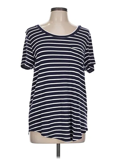 Pre-owned Market & Spruce Short Sleeve T-shirt In Blue