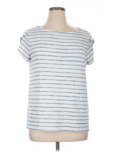 Pre-owned Market & Spruce Short Sleeve T-shirt In Blue