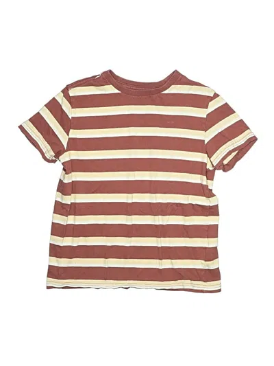 Pre-owned Market & Spruce Kids' Short Sleeve T-shirt In Brown