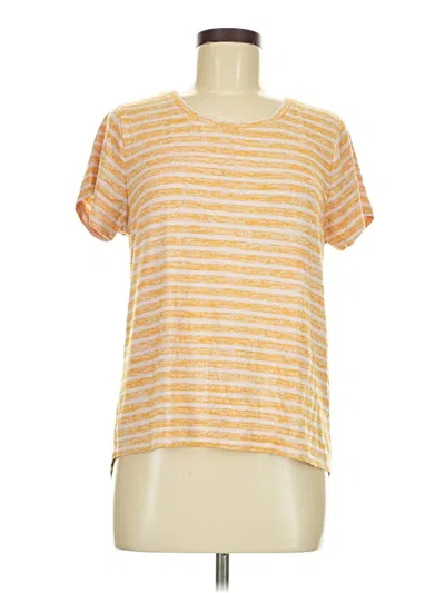 Pre-owned Market & Spruce Short Sleeve T-shirt In Gold