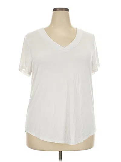 Pre-owned Market & Spruce Short Sleeve T-shirt In Ivory