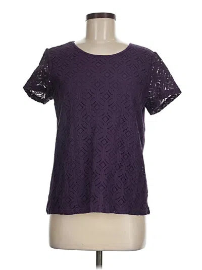 Pre-owned Market & Spruce Short Sleeve T-shirt In Purple