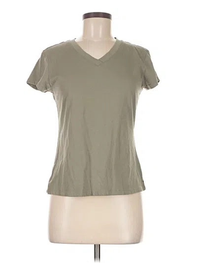 Pre-owned Market & Spruce Short Sleeve T-shirt In Tan
