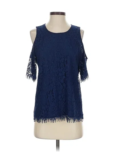 Pre-owned Market & Spruce Sleeveless Blouse In Blue