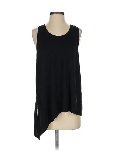 Pre-owned Market & Spruce Sleeveless Top Black One Shoulder Neckline Tops
