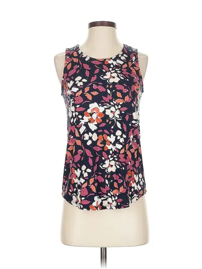 Pre-owned Market & Spruce Tank Top Pink Halter Neckline Tops