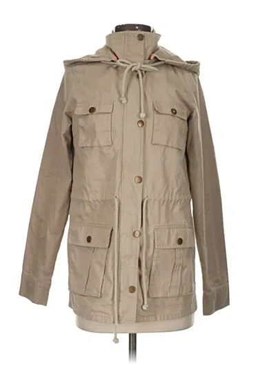 Pre-owned Market & Spruce Trenchcoat In Brown