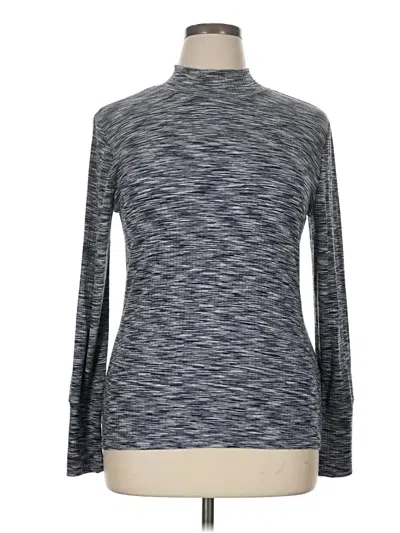 Pre-owned Market & Spruce Turtleneck Sweater In Gray