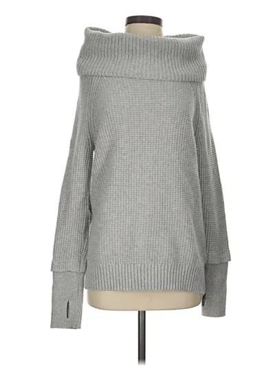 Pre-owned Market & Spruce Turtleneck Sweater In Gray
