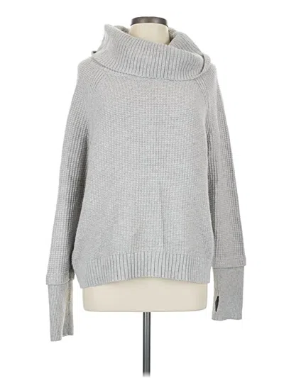 Pre-owned Market & Spruce Turtleneck Sweater In Gray