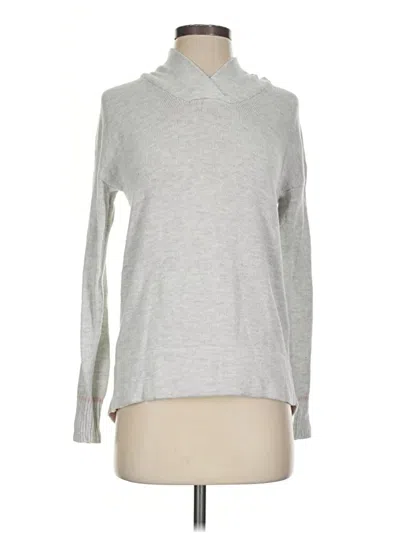 Pre-owned Market & Spruce Turtleneck Sweater In Silver