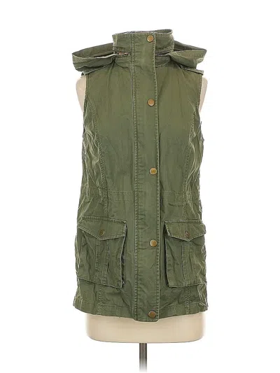 Pre-owned Market & Spruce Vest In Green