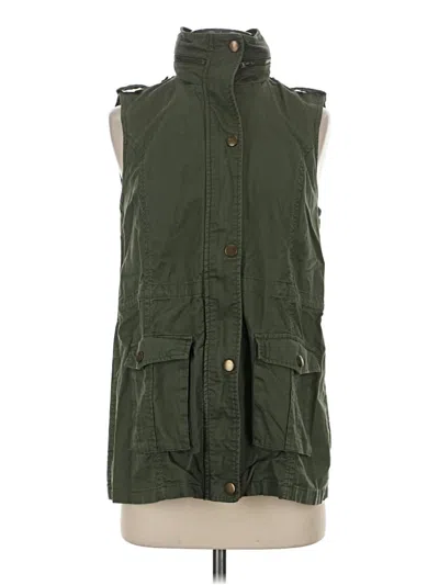 Pre-owned Market & Spruce Vest In Green