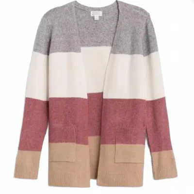 Market & Spruce Women's Open Cardigan In Multi