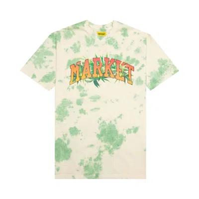 Pre-owned Market Arc Herbal Remedy Tie Dye Short-sleeve Tee 'yellow' | Men's Size S