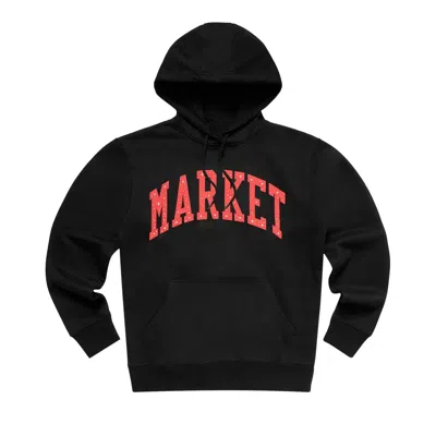 Pre-owned Market Arc Puff Hoodie 'black'