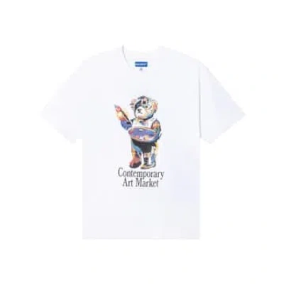 Market Art  Bear T-shirt In White