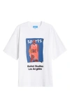 Market Basketball Cotton Graphic T-shirt In Multi