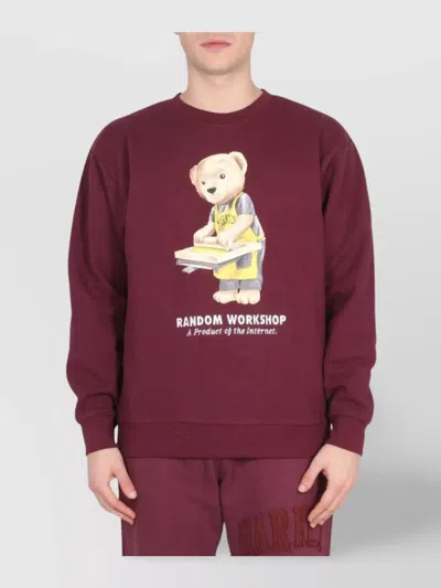 MARKET BEAR GRAPHIC PRINT SWEATSHIRT WORKSHOP