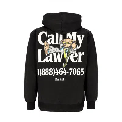 Market Better Call Bear Hoodie Black Men's Hoodie