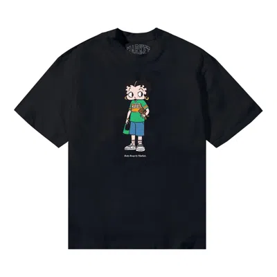 Pre-owned Market Betty Boop Casual Outfit T-shirt 'black' | Men's Size Xl