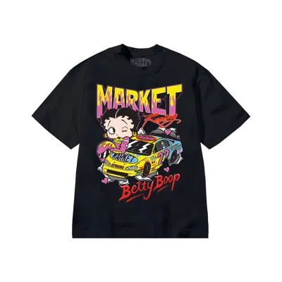 Market Betty Boop Racing Tee In Orange