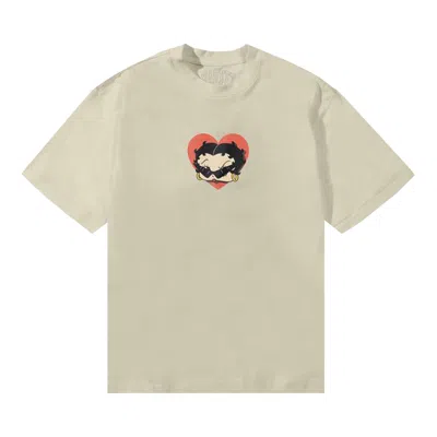 Pre-owned Market Betty Boop Sweetheart T-shirt 'sand' | Tan | Men's Size L In Brown