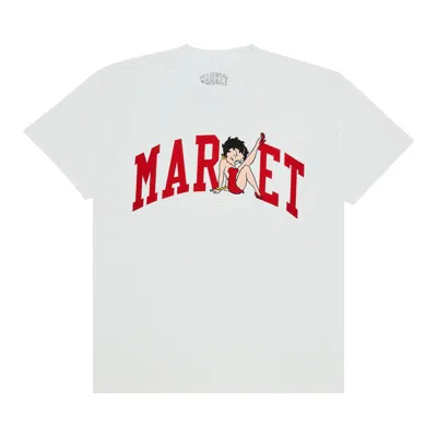 Pre-owned Market Betty Boop T-shirt 'white' | Men's Size S