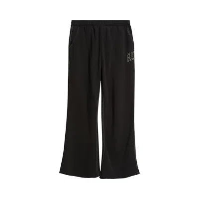 Pre-owned Market Big Stitch Open Leg Sweatpants 'black' | Men's Size L