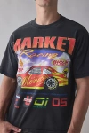Market Built 2 Last Graphic Tee In Black, Men's At Urban Outfitters