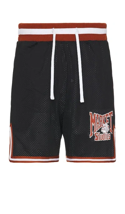 Market Bulldogs Mesh Shorts In 黑色