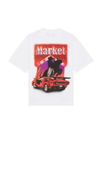 Market Bullrider T-shirt In White