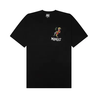 Pre-owned Market Call My Jester T-shirt 'black/dark Green' | Men's Size L