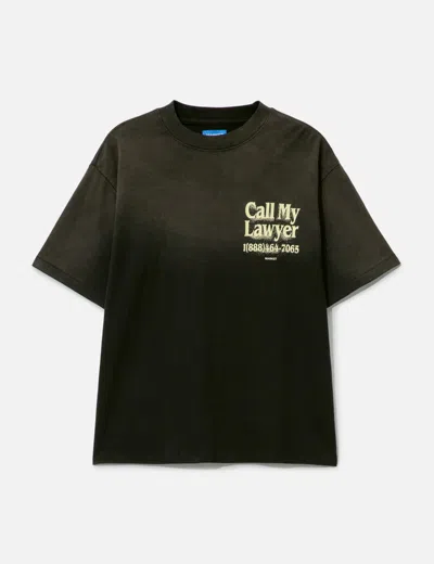 Market Call My Lawyer 3d T-shirt In Green