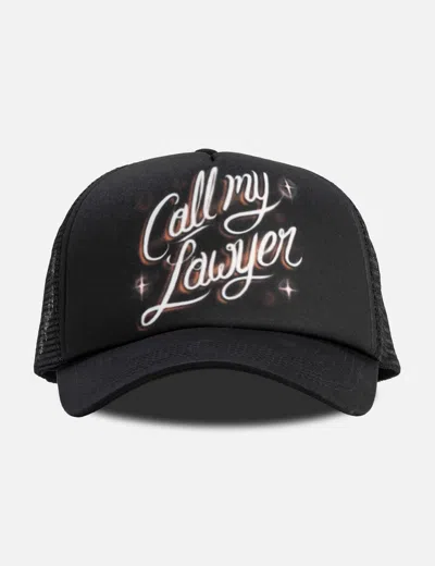 Market Call My Lawyer Airbrush Trucker Hat