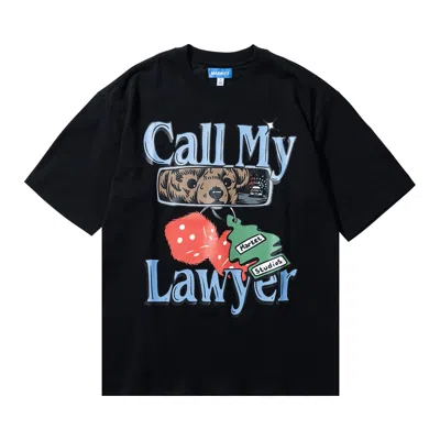 Pre-owned Market Call My Lawyer Chase T-shirt 'black' | Men's Size L