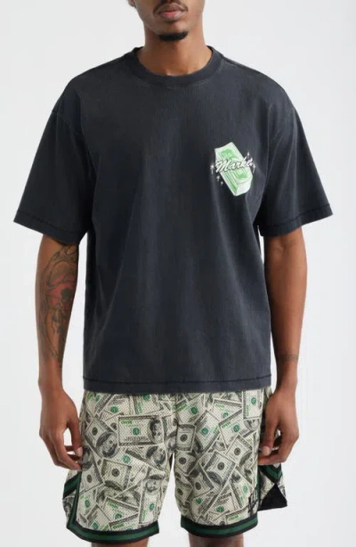 Market Call My Plug T-shirt In Black