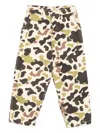 Market Camouflage Print Trousers In Brown