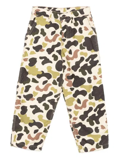 Market Kids' Camouflage Print Trousers  In Multi
