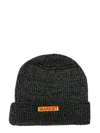Market Ribbed Knit Beanie In Black