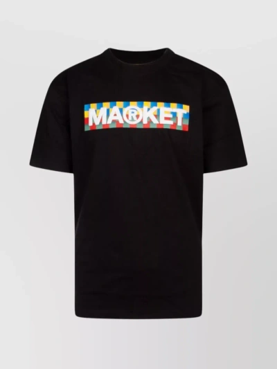 Market Versatile Crew Neck T-shirt In Black