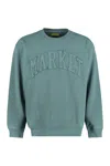 Market Oversized Fit Crew-neck Sweatshirt With Embossed Logo