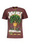 Market T-shirts In Brown