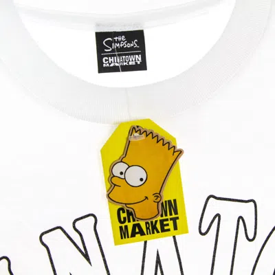 Market Cowabunga Arc Tee X The Simpsons White Men's T-shirt