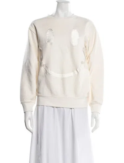 Pre-owned Market Crew Neck Sweater In Neutrals