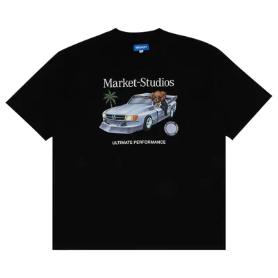 Pre-owned Market Des Bear T-shirt 'black' | Men's Size S