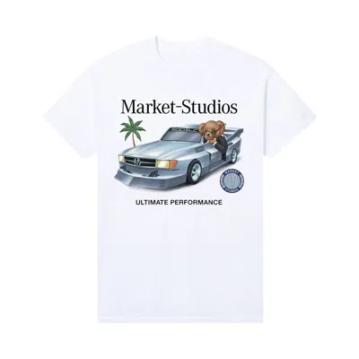 Pre-owned Market Des Bear T-shirt 'white' | Men's Size S