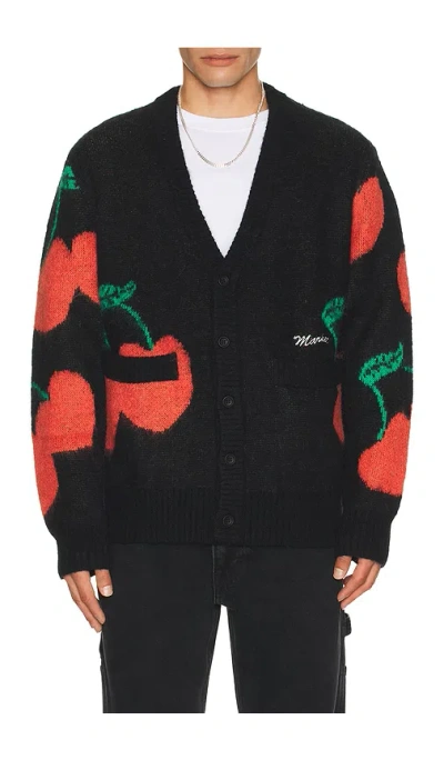 Market Double Cherries Cardigan In Multi